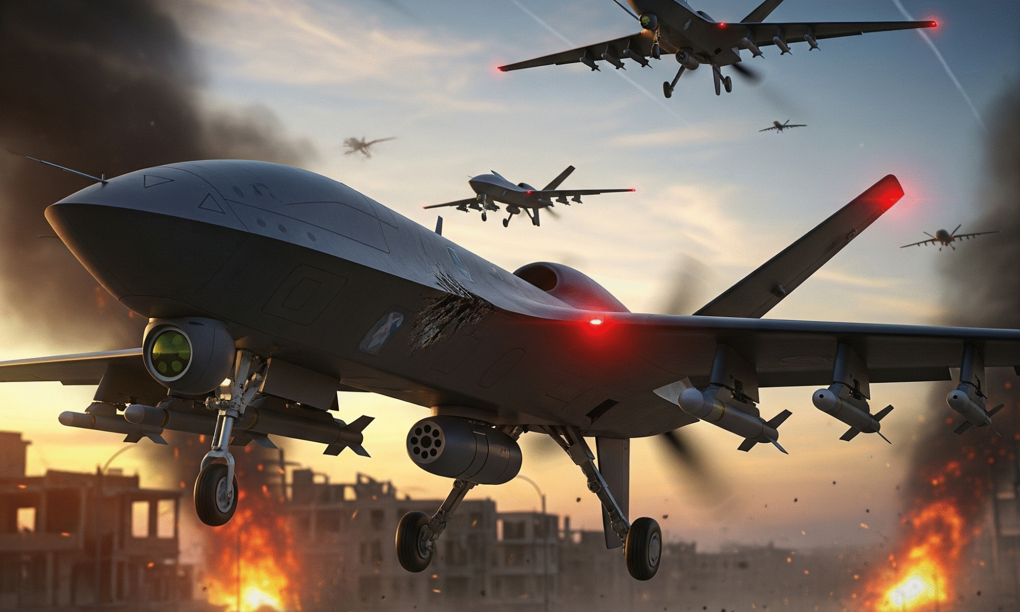 โดรนทางทหาร (Military Drones)