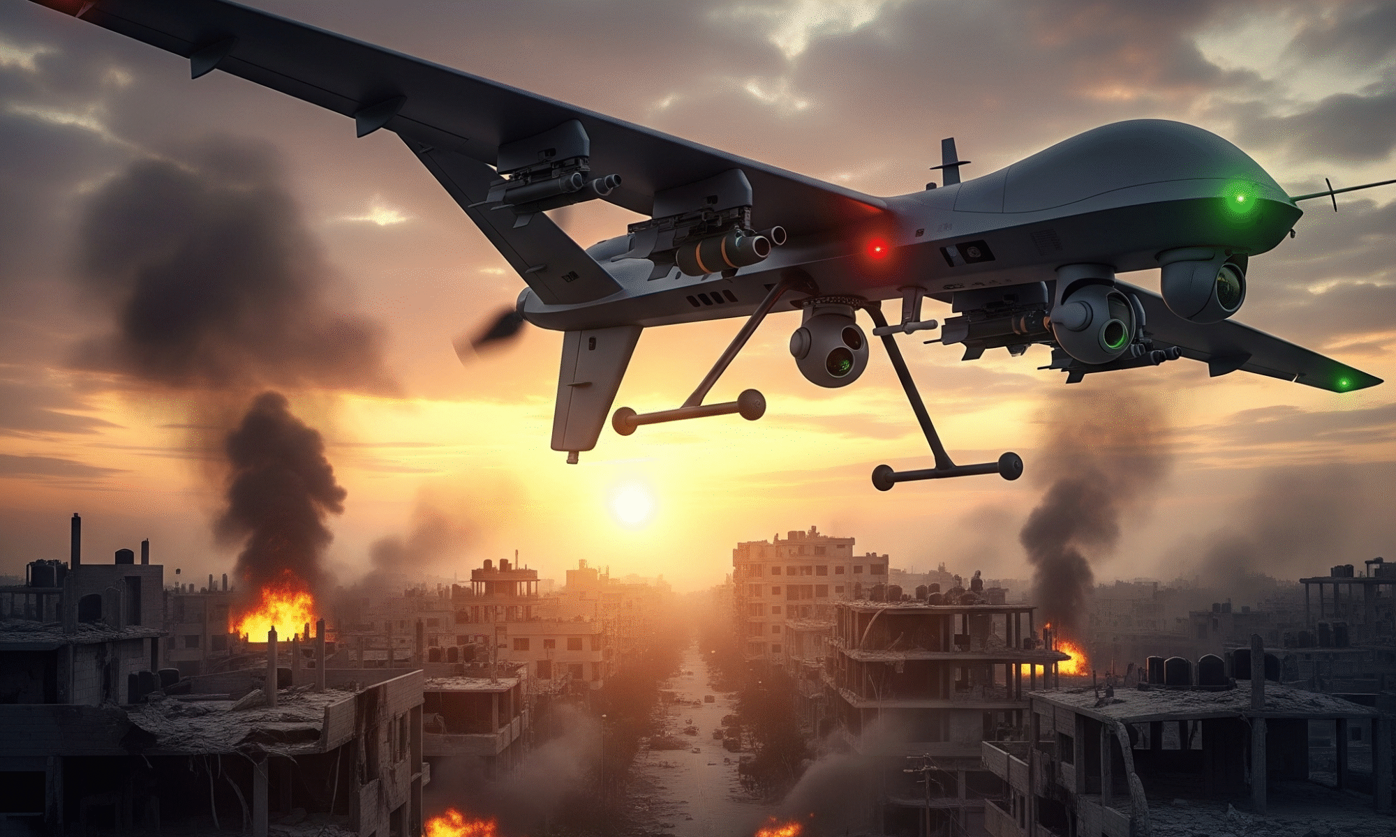 สงครามโดรนเต็มรูปแบบ (Full-Scale Drone Warfare)